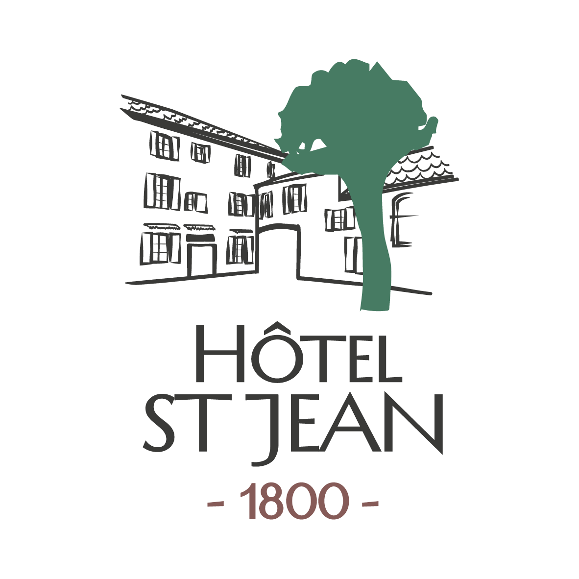Hôtel Saint Jean, logo en couleur